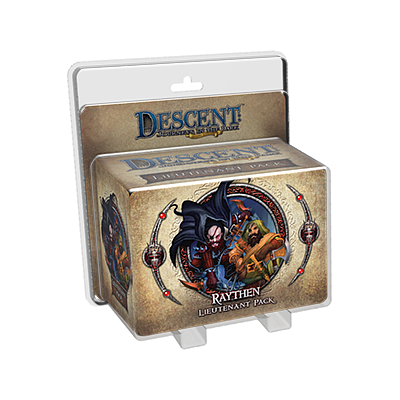 DESCENT 2ND ED: RAYTHEN LIEUTENANT PACK EN (深入绝地 第二版：雷森 邪恶副官补充包 英文版)