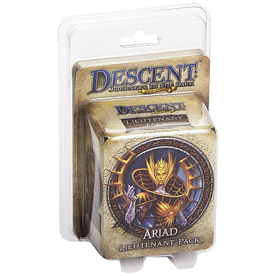 DESCENT 2ND ED: ARIAD LIEUTENANT PACK EN (深入绝地 第二版：阿利亚德 邪恶副官补充包 英文版)