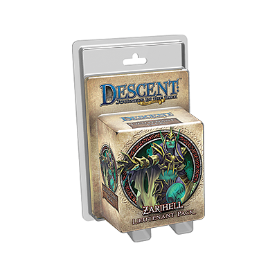 DESCENT: ZARIHELL LIEUTENANT PACK  EN (深入绝地 第二版：扎瑞霍尔 邪恶副官补充包 英文版)