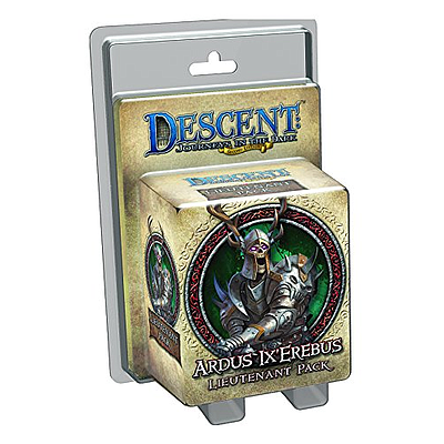 DESCENT: ARDUS IX'EREBUS LIEUTENANT PACK EN (深入绝地 第二版：阿尔杜斯·伊瑟勒布斯 邪恶副官补充包 英文版)