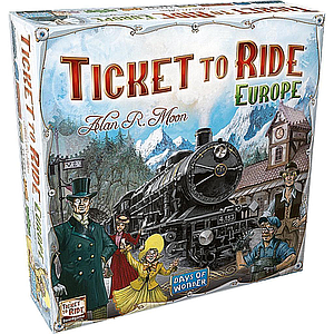 TICKET TO RIDE: EUROPE (铁路环游：欧洲篇 英文版)