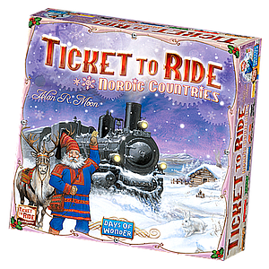 TICKET TO RIDE NORDIC COUNTRIES (铁路环游：北欧篇 英文版)