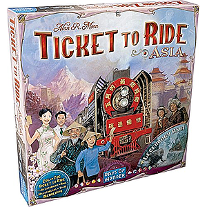 TICKET TO RIDE: ASIA MAP COLLECTION 1 EN (铁路环游：亚洲篇 英文版)