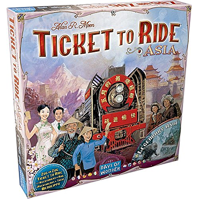 TICKET TO RIDE ASIA MAP COLLECTION 1 EN