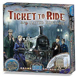 TICKET TO RIDE UNITED KINGDOM MAP COL 5 EN