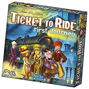 TICKET TO RIDE: FIRST JOURNEY (铁路环游：儿童篇 英文版)