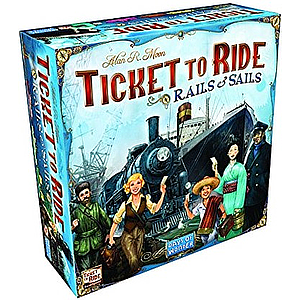 TICKET TO RIDE: RAILS & SAILS (铁路环游：海陆篇 英文版)