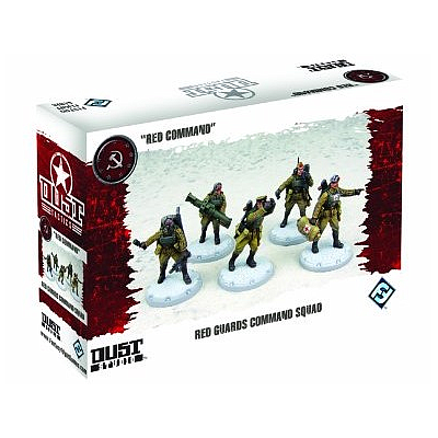 DUST TACTICS: RED GUARDS COMMAND SQUAD (黎明之尘：红色守卫指挥小队 英文版)