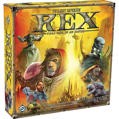 TWILIGHT IMPERIUM REX: FINAL DAYS OF AN EMPIRE (雷克斯：帝国末日 英文版)