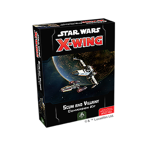 STAR WARS X-WING 2ND EDITION: SCUM AND VILLAINY CONVERSION KIT (星球大战 X翼战机 2.0：恶棍转换套件)