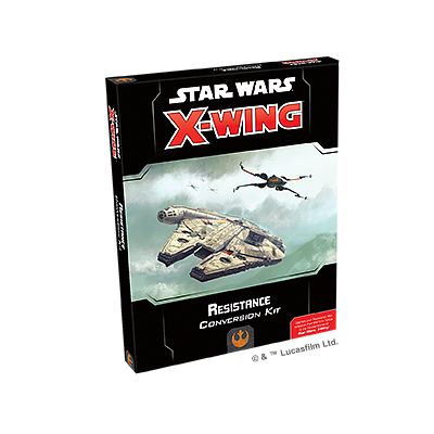 STAR WARS X-WING 2ND EDITION: RESISTANCE CONVERSION KIT EN (星球大战X翼战机第二版：反抗组织转换套件 英文版)