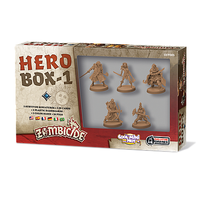 ZOMBICIDE BLACK PLAGUE HERO BOX-1