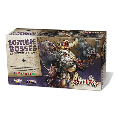 ZOMBICIDE BLACK PLAGUE ZOMBIE BOSSES: ABOMINATION PACK (无尽杀戮 黑死病 首领扩展：憎恶包)