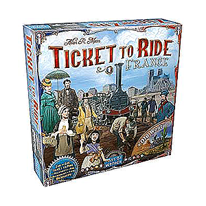 TICKET TO RIDE FRANCE OLD WEST MAP 6 EN