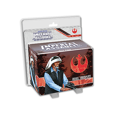 STAR WARS IMPERIAL ASSAULT REBEL TROOPERS ALLY PACK EN