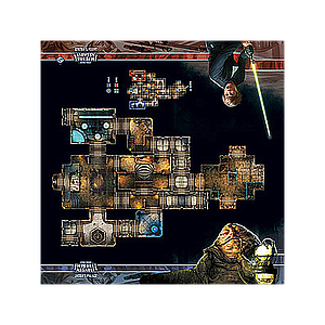 STAR WARS IMPERIAL ASSAULT: JABBA'S PALACE SKIRMISH MAP (星球大战 帝国突击：贾巴的宫殿冲突战地图)