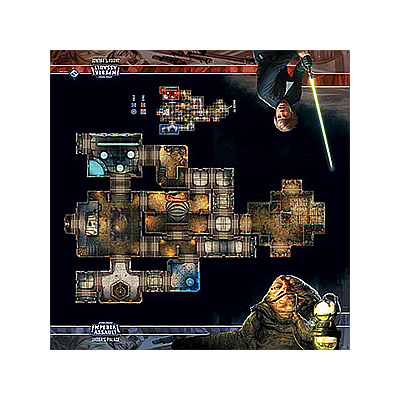 STAR WARS IMPERIAL ASSAULT JABBA'S PALACE SKIRMISH MAP