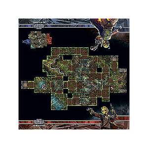 STAR WARS IMPERIAL ASSAULT: NAL HUTTA SWAMPS MAP (星球大战 帝国突击：纳尔赫塔沼泽冲突战地图)