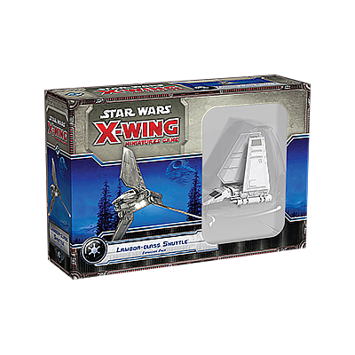 STAR WARS X-WING: LAMBDA-CLASS SHUTTLE EXPANSION PACK EN (星球大战 X翼战机：兰巴运输机 英文版)