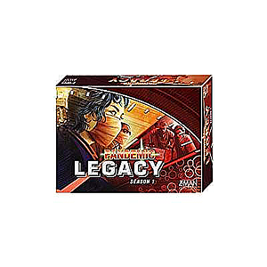 PANDEMIC: LEGACY SEASON 1 RED EDITION EN (瘟疫危机：传承 第一季 红 英文版)
