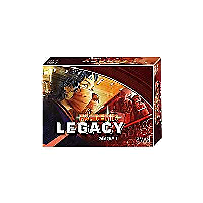 PANDEMIC: LEGACY SEASON 1 RED EDITION EN (瘟疫危机：传承 第一季 红 英文版)