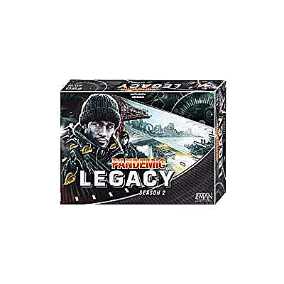 PANDEMIC: LEGACY SEASON 2 BLACK EDITION EN (瘟疫危机：传承 第二季 黑 英文版)