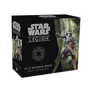 STAR WARS LEGION CORE WARE: 74-Z SPEEDER BIKES UNIT EXPANSION EN (星球大战 军团基础套：74-Z反重力车单位扩展 英文版)