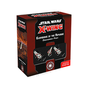 STAR WARS X-WING 2ND EDITION WAVE 3: GUARDIANS OF THE REPUBLIC SQUADRON PACK EN (星球大战X翼战机第二版第3波：共和国守护者中队补充包 英文版)