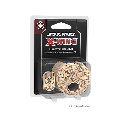 STAR WARS X-WING 2ND EDITION WAVE 3: GALACTIC REPUBLIC MANEUVER DIALS (星球大战X翼战机第二版第3波：银河共和国操作盘)