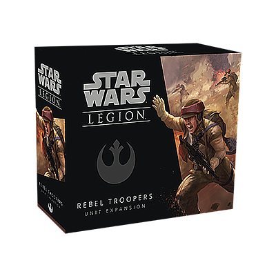 STAR WARS LEGION CORE WARE: REBEL TROOPERS UNIT EXPANSION EN (星球大战 军团基础套：反叛军部队单位扩展 英文版)