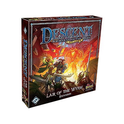 DESCENT 2ND ED: LAIR OF THE WYRM EN (深入绝地第二版：魔龙巢穴 英文版)