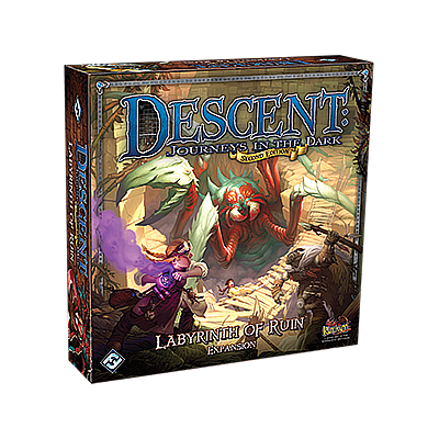 DESCENT 2ND ED: THE LABYRINTH OF RUIN EN (深入绝地第二版：遗迹迷宫 英文版)