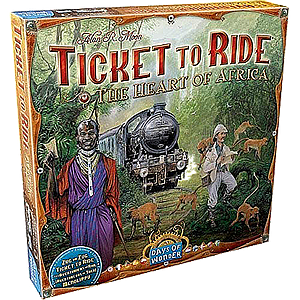 TICKET TO RIDE MAP COLLECTION VOLUME 3 THE HEART OF AFRICA EN