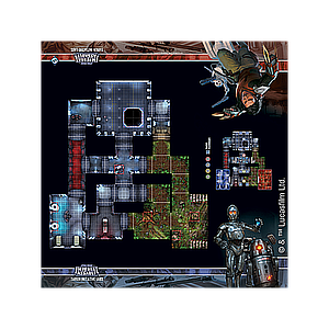 STAR WARS IMPERIAL ASSAULT: TARKIN INITIATIVE LABS SKIRMISH MAP (星球大战 帝国突击：塔金实验室冲突战地图)