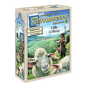 CARCASSONNE: EXP 9 HILLS & SHEEP EN (卡卡颂：9扩 山丘与羊群 英文版)