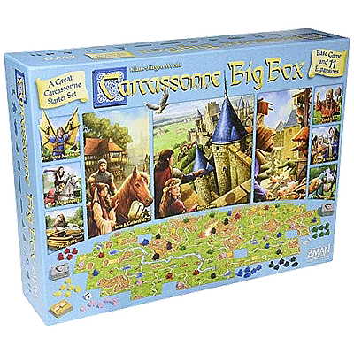 CARCASSONNE BIG BOX 2017 EN (卡卡颂 大盒版 2017 英文版)