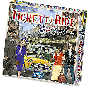 TICKET TO RIDE EXPRESS: NEW YORK CITY 1960 EN (铁路环游：纽约 1960 英文版)