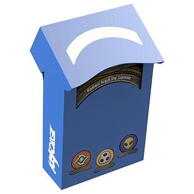 KEYFORGE ARIES DECK BOX BLUE (熔钥秘境单层牌盒 蓝)