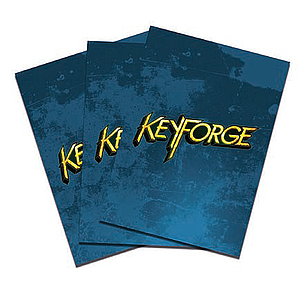 KEYFORGE LOGO SLEEVES PACK OF 40 BLUE