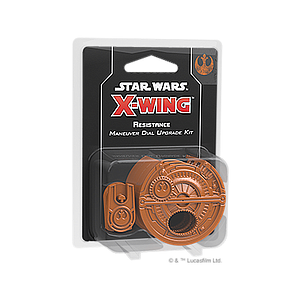 STAR WARS X-WING 2ND EDITION: RESISTANCE MANEUVER DIAL UPGRADE KIT (星球大战 X翼战机 2.0：抵抗组织操作盘升级套件)
