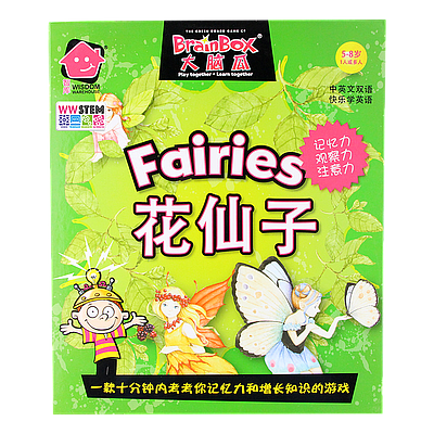 BRAINBOX FAIRIES BOOK BOX (大脑瓜：花仙子 书本盒)