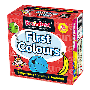 BRAINBOX FIRST COLOURS SQUARE BOX EN