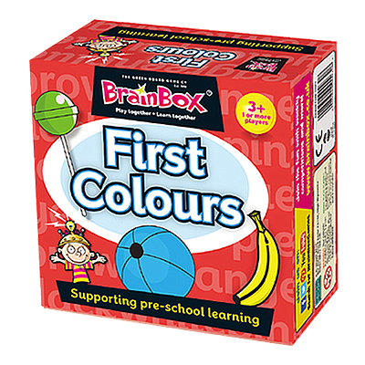 BRAINBOX FIRST COLOURS SQUARE BOX EN (大脑瓜：学前教育颜色 英文版)