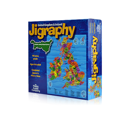 JIGRAPHY (英国地理拼图)