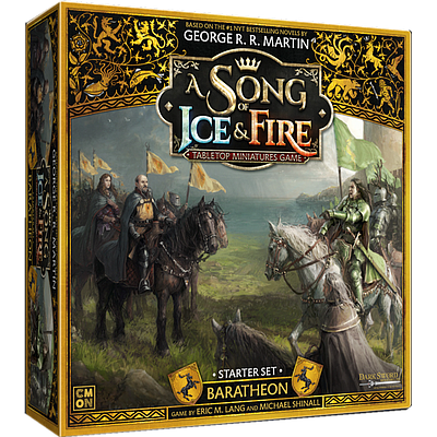 A SONG OF ICE & FIRE TABLETOP MINIATURES GAME: BARATHEON STARTER SET EN (冰与火之歌：拜拉席恩入门套装 英文版)