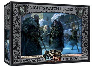 A SONG OF ICE & FIRE TABLETOP MINIATURES GAME: NIGHT'S WATCH HEROES I EN (冰与火之歌：守夜人英雄一扩 英文版)