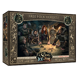 A SONG OF ICE & FIRE TABLETOP MINIATURES GAME: FREE FOLK HEROES I EN (冰与火之歌：自由民英雄一扩 英文版)