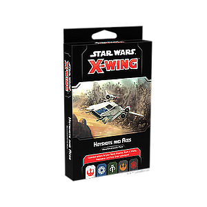 STAR WARS X-WING 2ND EDITION: HOTSHOTS AND ACES REINFORCEMENTS PACK EN (星球大战X翼战机第二版：高能射手与王牌飞行员援军补充包 英文版)