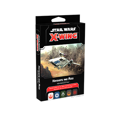 STAR WARS X-WING 2ND EDITION HOTSHOTS AND ACES REINFORCEMENTS PACK EN
