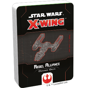 STAR WARS X-WING 2ND EDITION: REBEL ALLIANCE DAMAGE DECK EN (星球大战X翼战机第二版：反抗军联盟伤害牌库 英文版)
